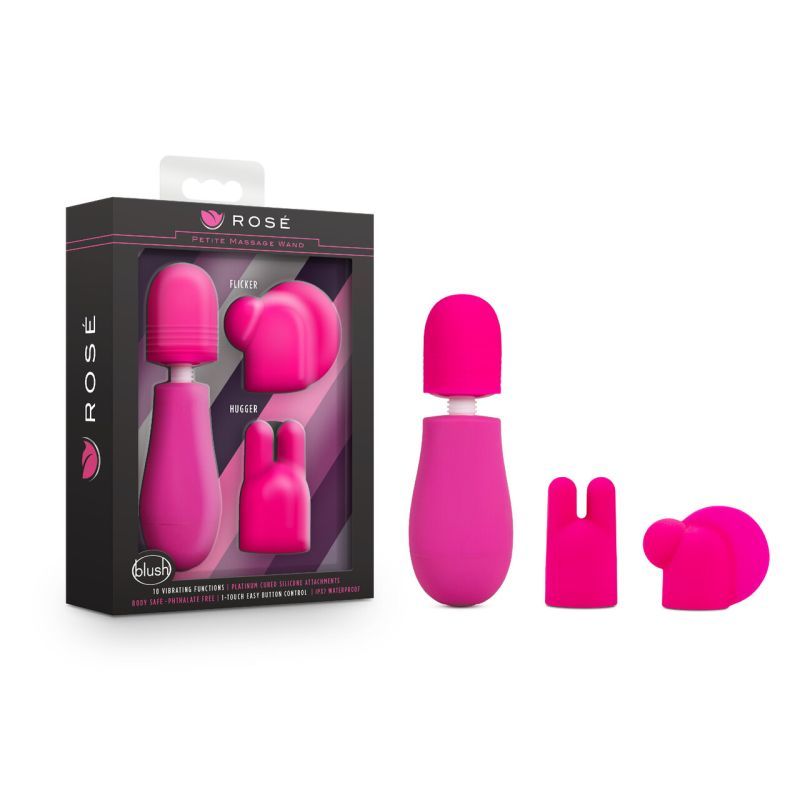 Rose Petite Massage Wand Pink image 1