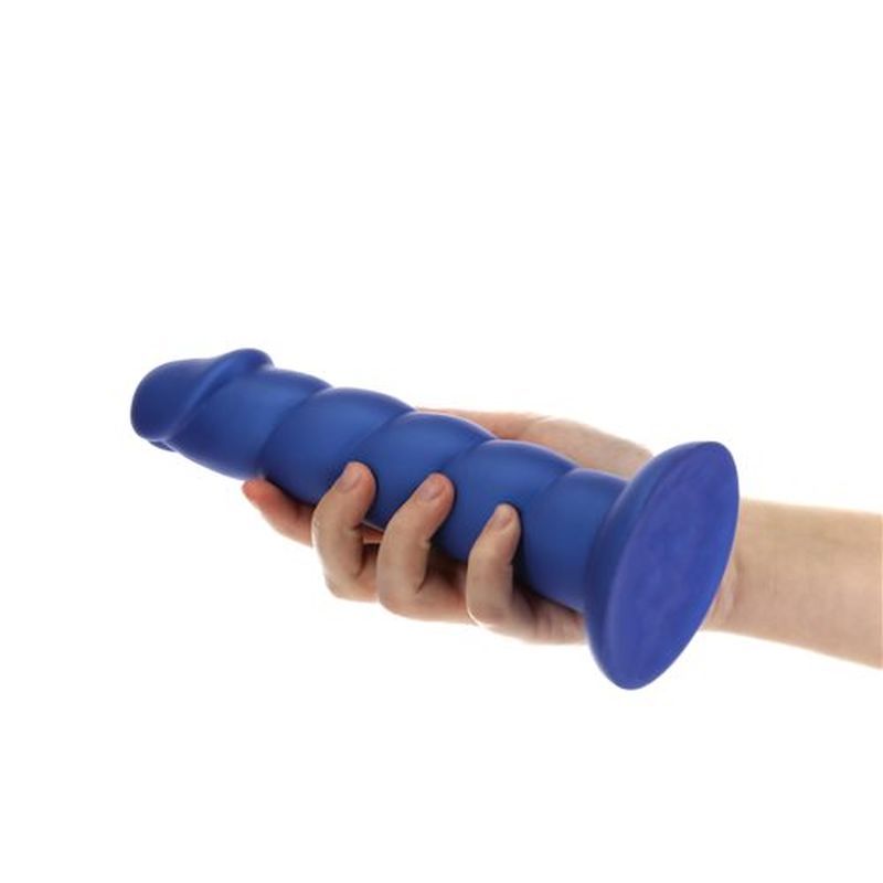 Unicorn Dildo 8in Blue image 2