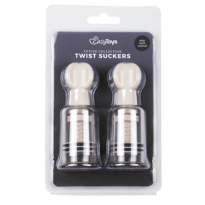 Nipple and Clit Suckers Small 2 Pc image 2