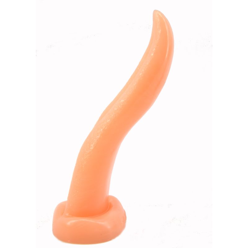 Tongue Shape Anal Plug Flesh image 5