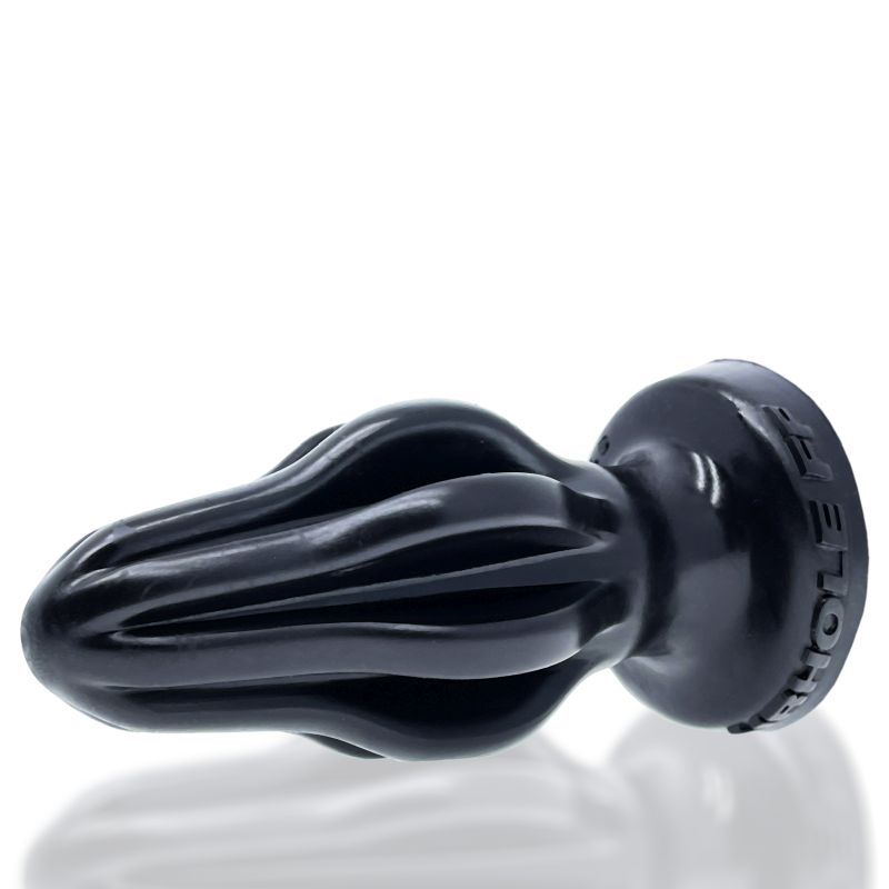 Airhole-1 Finned Buttplug Black image 3