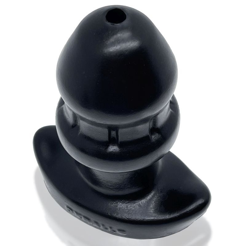 Drain O Flow Thru Buttplug Black image 1