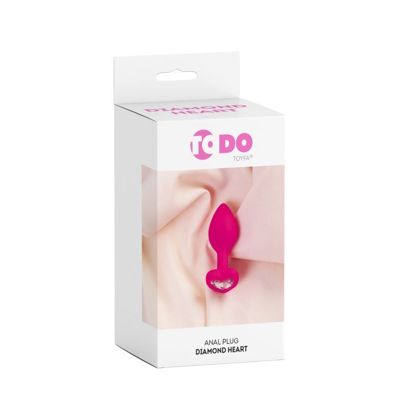 ToDo Diamond Heart Anal Plug image 3