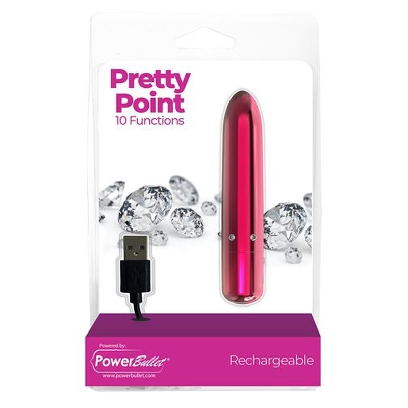 Pretty Point 4in Power Bullet Pink image 3