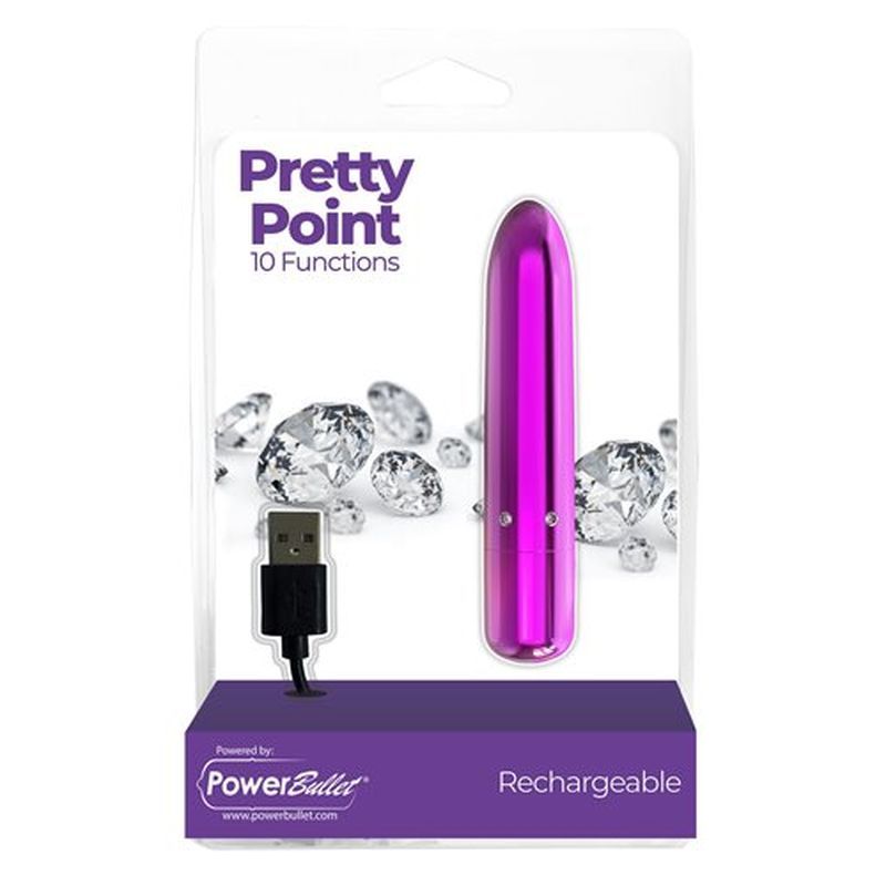 Pretty Point 4in Power Bullet Purple image 6
