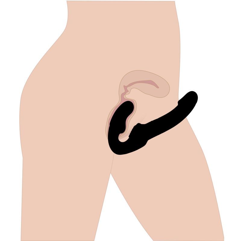 Revolver II Strapless Strap On Dildo image 4
