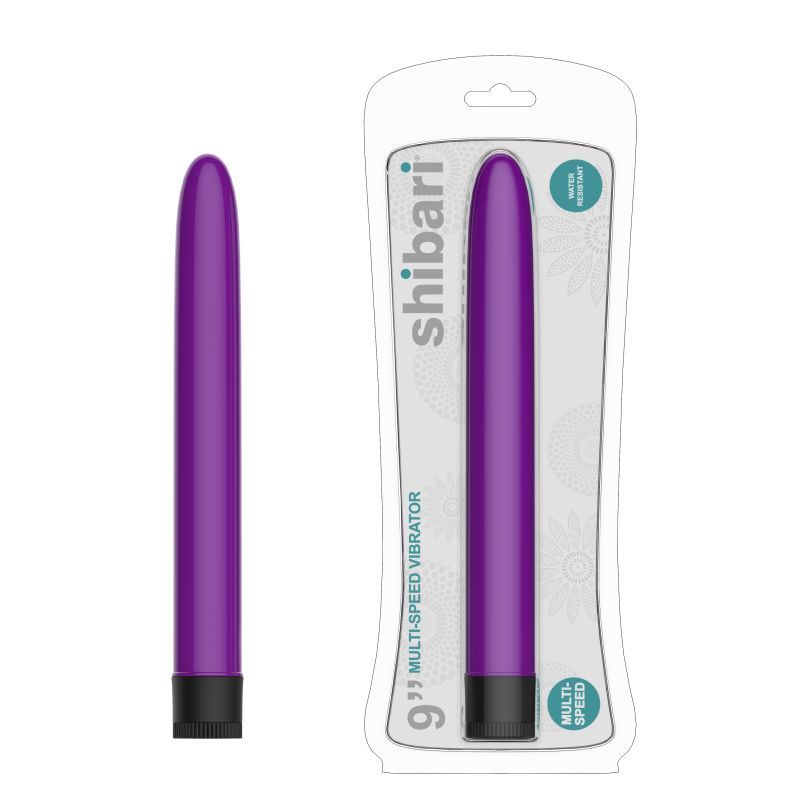 Shibari Multi-Speed Vibrator 9in Purple image 1