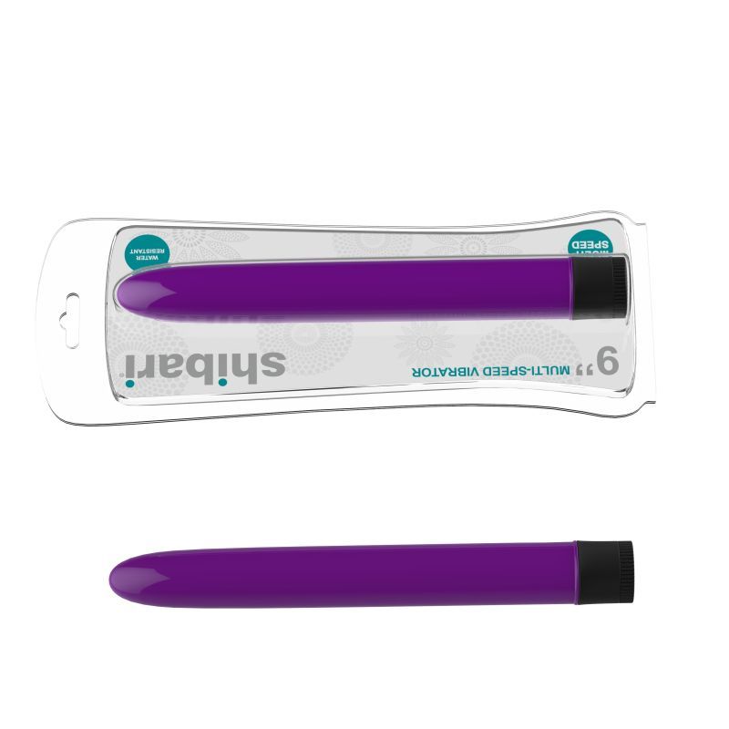 Shibari Multi-Speed Vibrator 9in Purple image 3