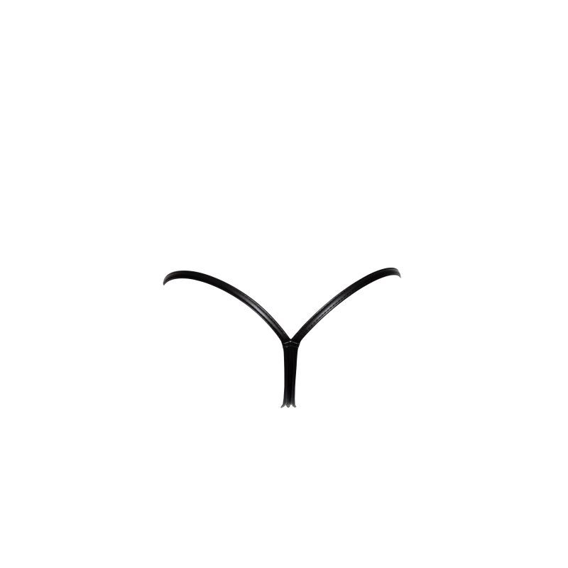 Power Wetlook Panty w Gold Clasp image 4