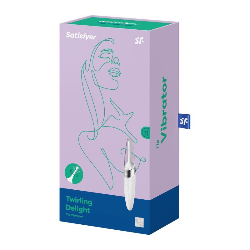 Satisfyer Twirling Delight Tip Stimulator White image 3