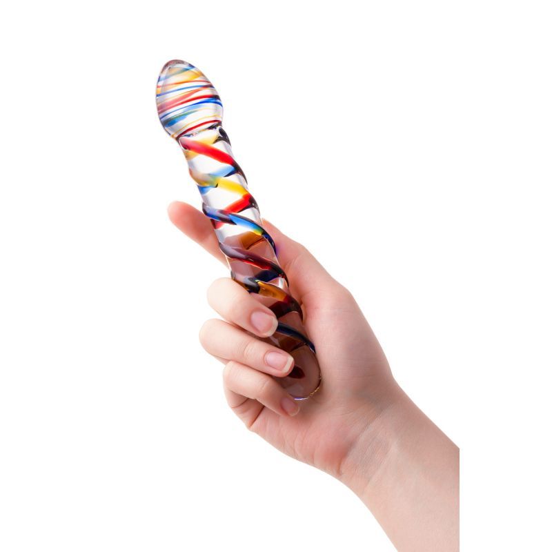 Sexus Glass Dildo Tropicana 19.5cm image 4
