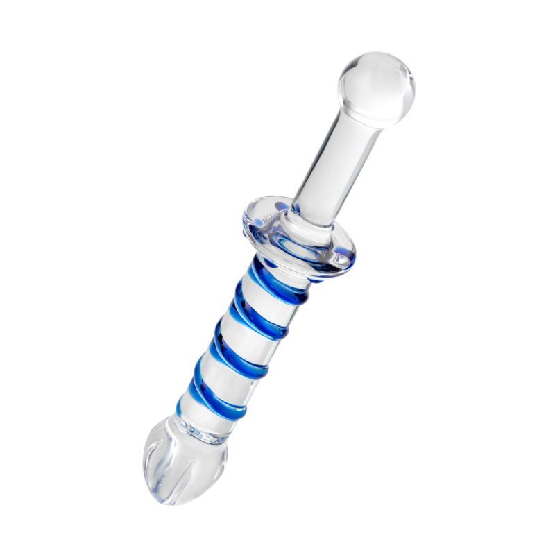 Sexus Glass Dildo Probe w Handle 23cm image 3