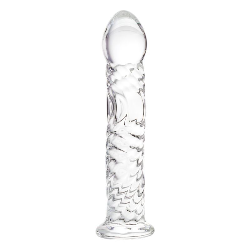 Sexus Glass Dildo Clear 16cm image 1
