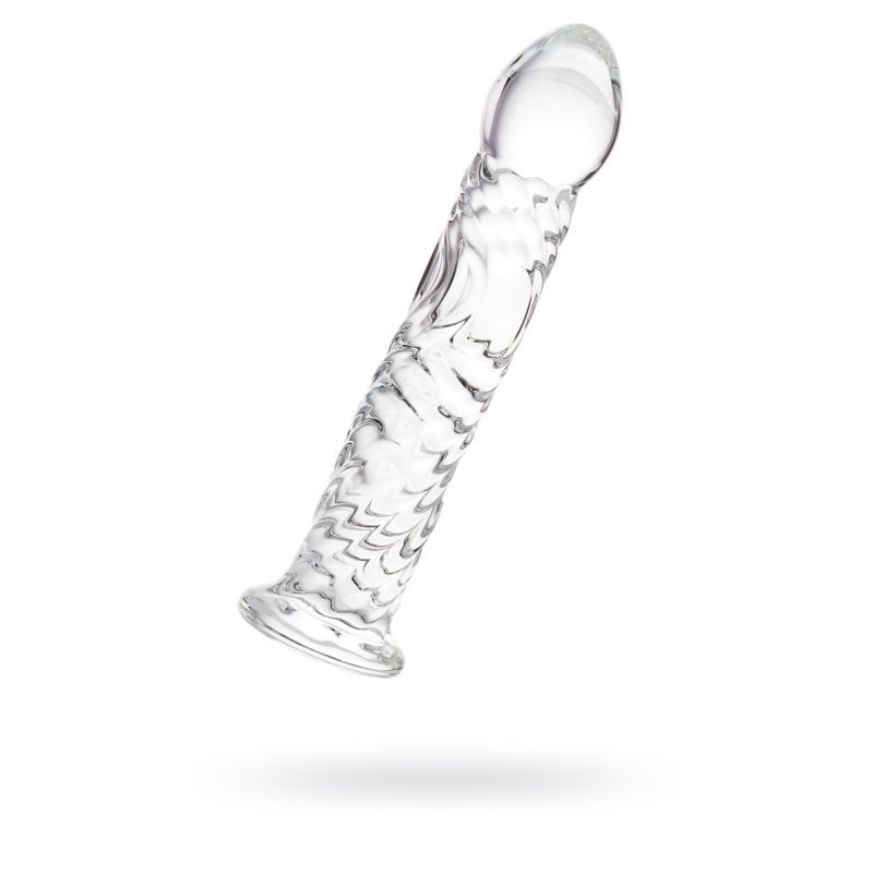 Sexus Glass Dildo Clear 16cm image 3