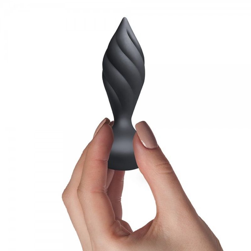 Petite Sensation Desire Butt Plug w Remote Black image 2