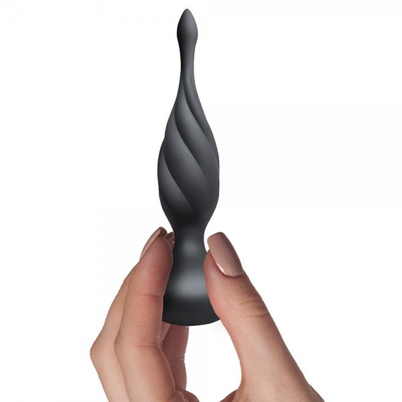 Petite Sensation Discover Butt Plug w Remote Black image 2