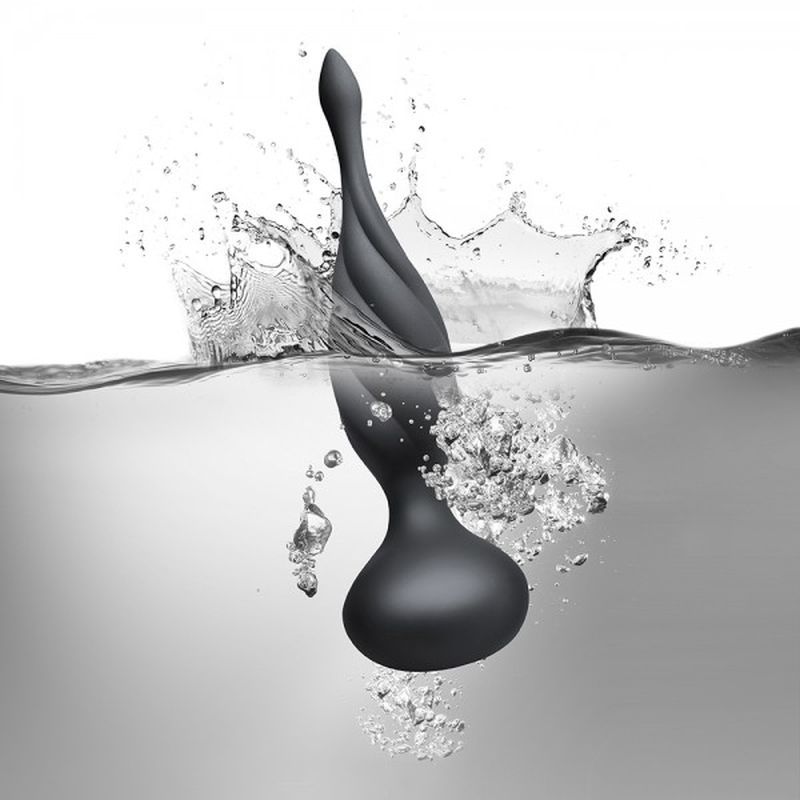 Petite Sensation Discover Butt Plug w Remote Black image 4