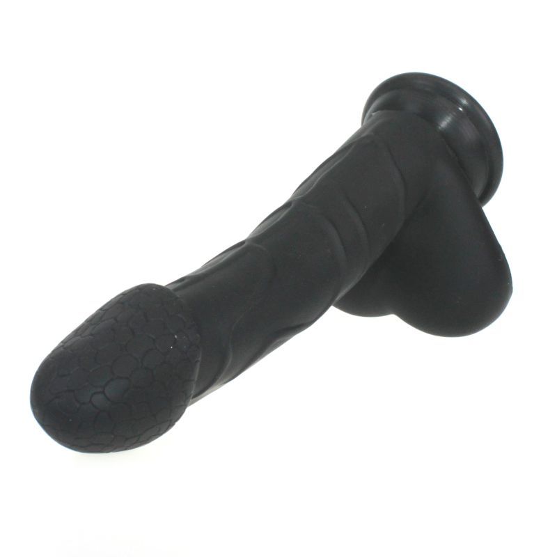 Realistic Cock w Balls Black image 2
