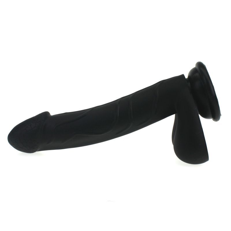 Realistic Cock w Balls Black image 3