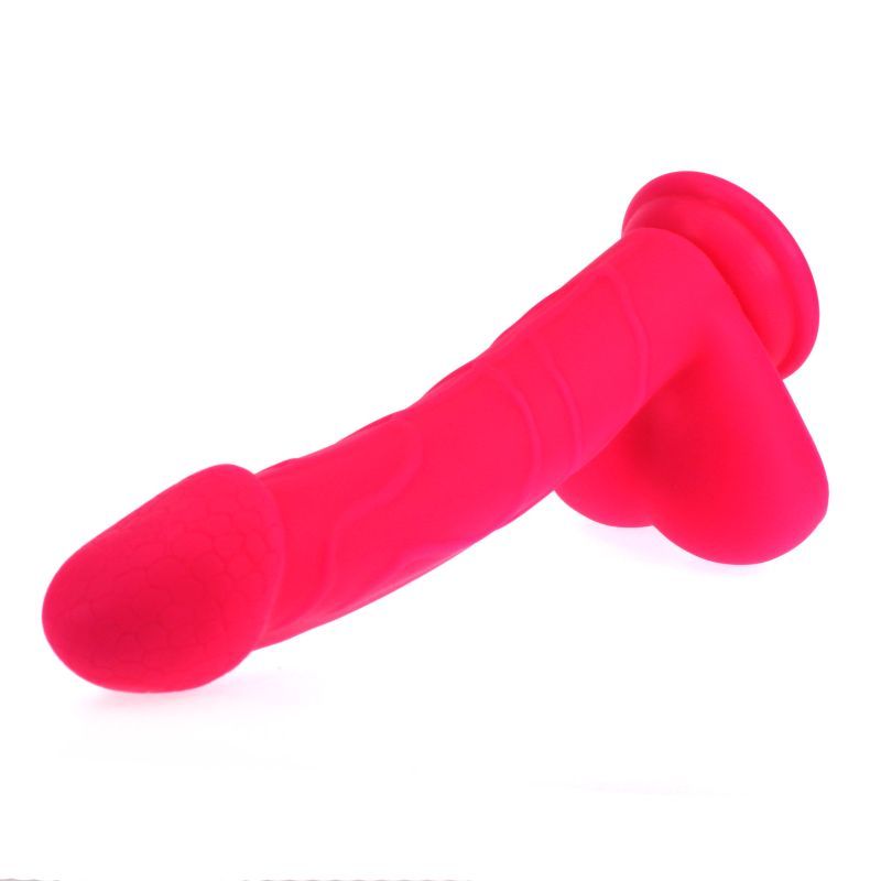 Realistic Cock w Balls Pink image 4