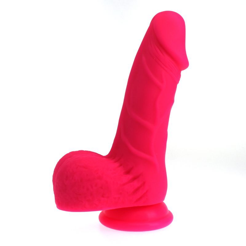 Pedro Thick Realistic Cock w Balls Pink image 1