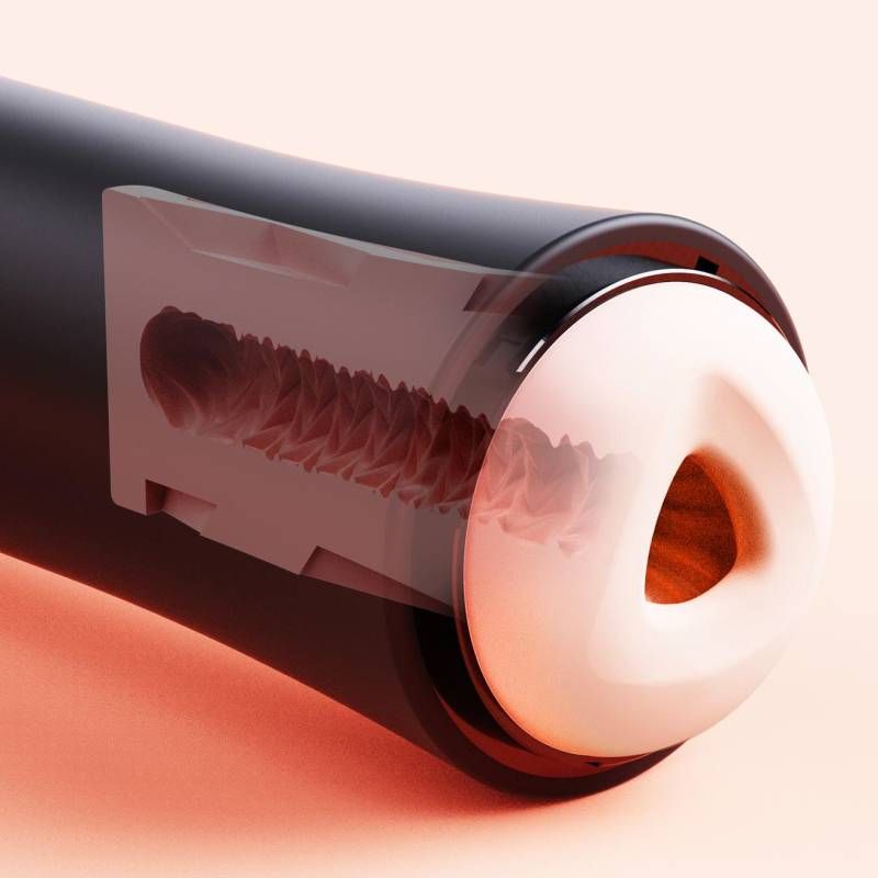 Inscup 2 Contracting Vibrating USB Masturbator image 3