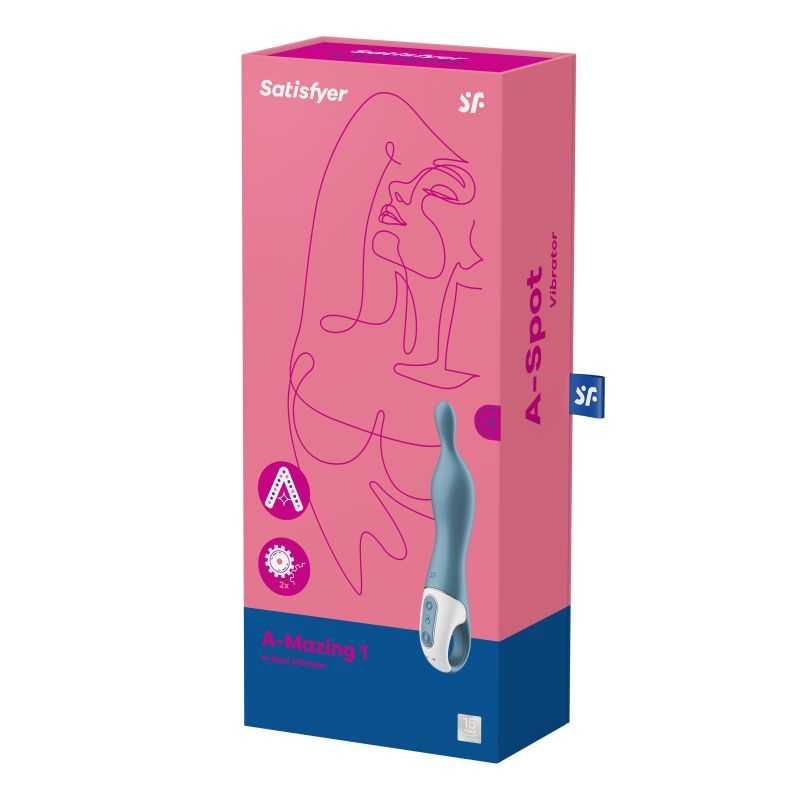 A-mazing 1 Vibrator Blue image 3