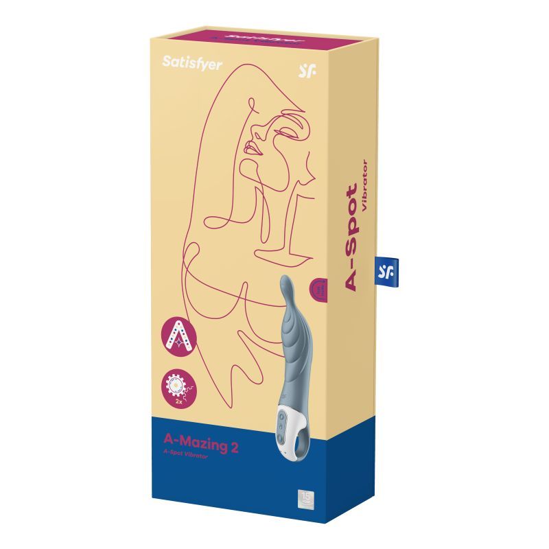 A-mazing 2 Vibrator Grey image 5