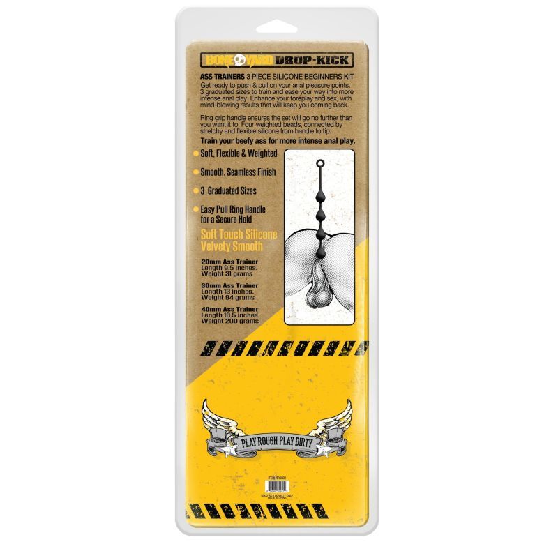 Drop-Kick Silicone Beginner Ass Training Kit 3 Pc image 2