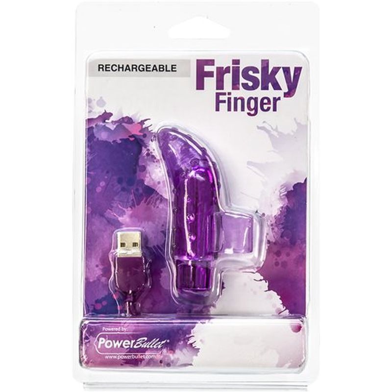 Frisky Finger Rechargeable Purple image 4