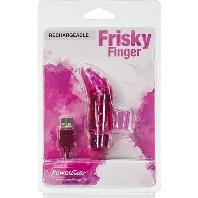 Frisky Finger Rechargeable Pink image 3