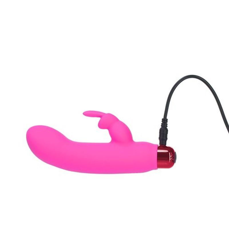 Alices Bunny Rechargeable Bullet w Rabbit Sleeve Pink image 5