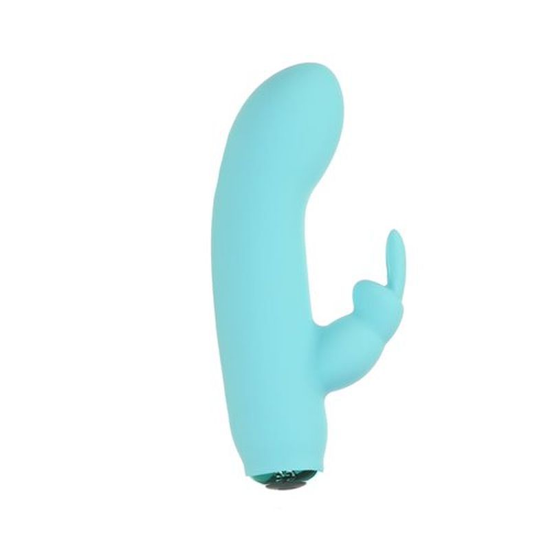 Alices Bunny Rechargeable Bullet w Rabbit Sleeve Teal image 1