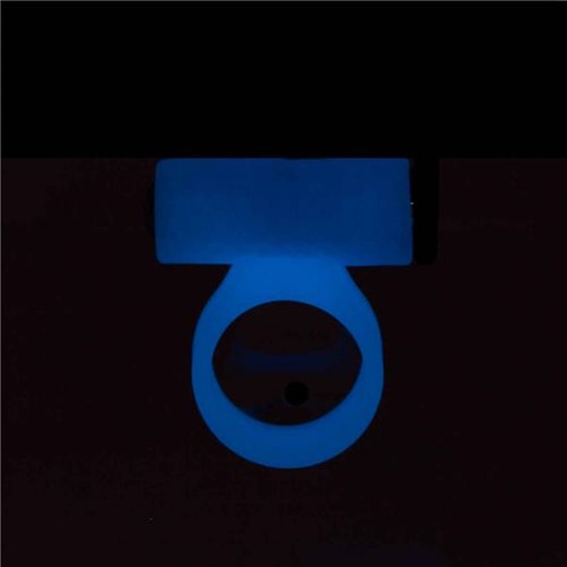 Power Bullet Cosmic Cock Ring w Bullet Glow in the Dark image 2