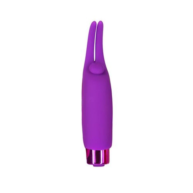 Power Bullet Teasing Tongue w Rechargeable Bullet Purple image 2