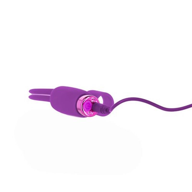 Power Bullet Teasing Tongue w Rechargeable Bullet Purple image 3