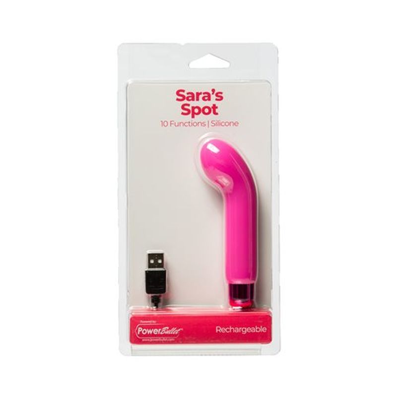 Power Bullet Sara’s Spot Vibrator Pink image 5