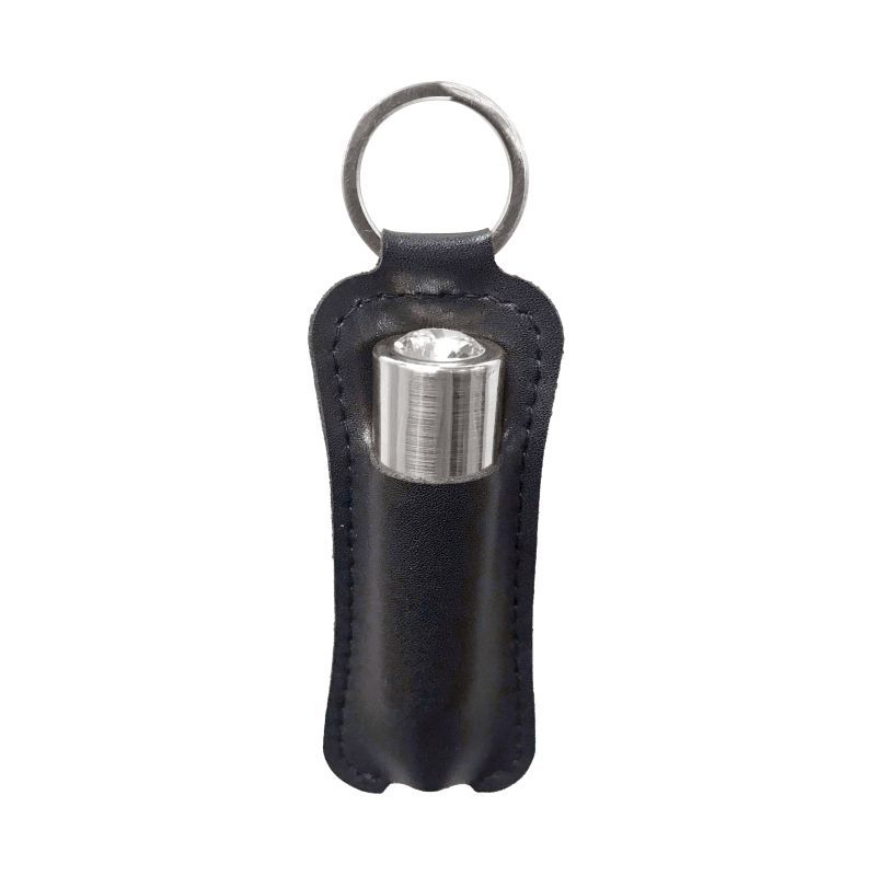Power Bullet First Class 6cm Rechargeable w Crystal Silver image 3