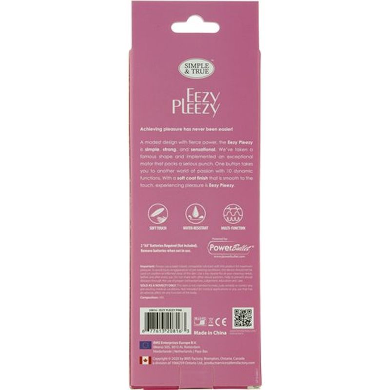 Eezy Pleezy 10 Speed 18cm Bullet Vibrator Pink image 4