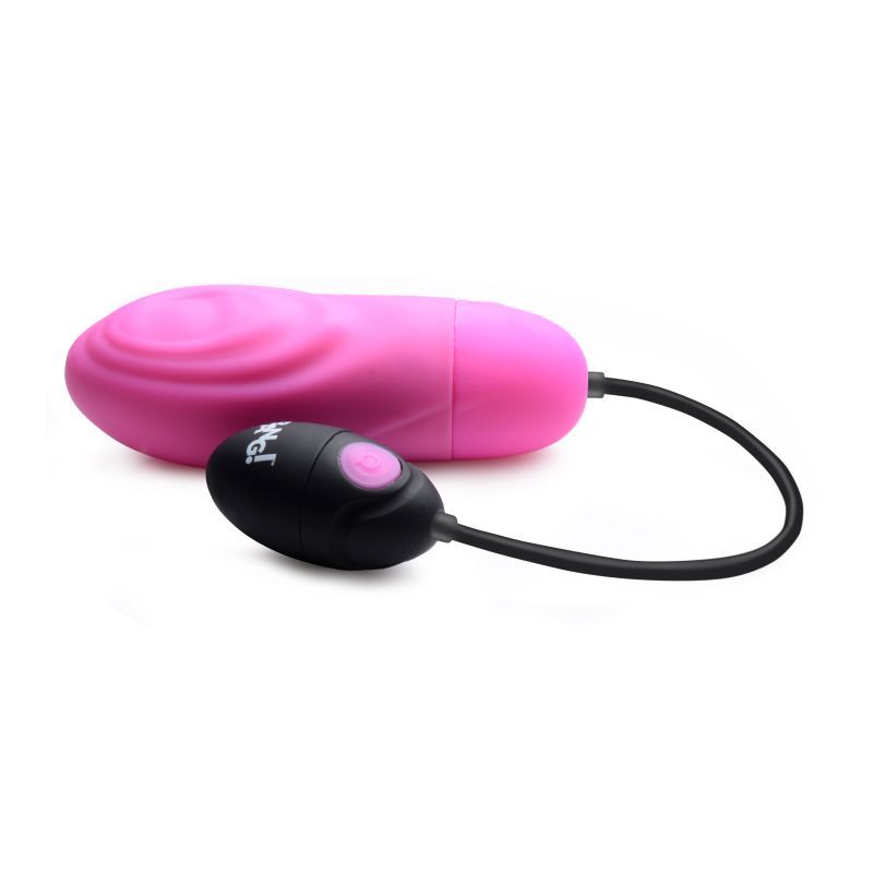 7X Pulsing Rechargeable Bullet Pink image 3