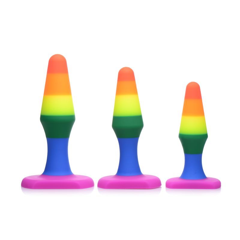 Rainbow Ready Anal Trainer Set image 1