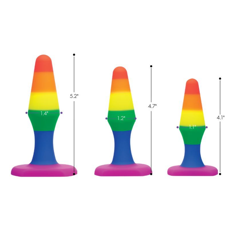 Rainbow Ready Anal Trainer Set image 4