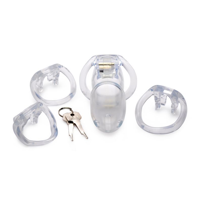 Clear Captor Chastity Cage Large image 2
