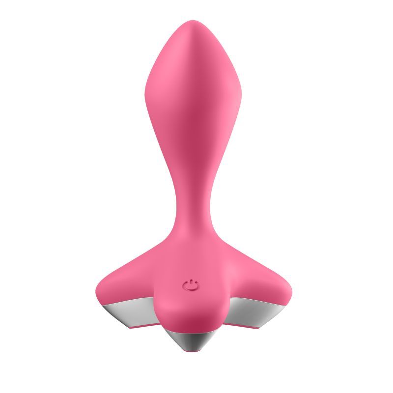 Satisfyer Game Changer Vibrating Anal Plug Pink image 4