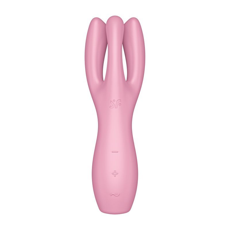 Satisfyer Threesome 3 Layon Vibrator Pink image 1