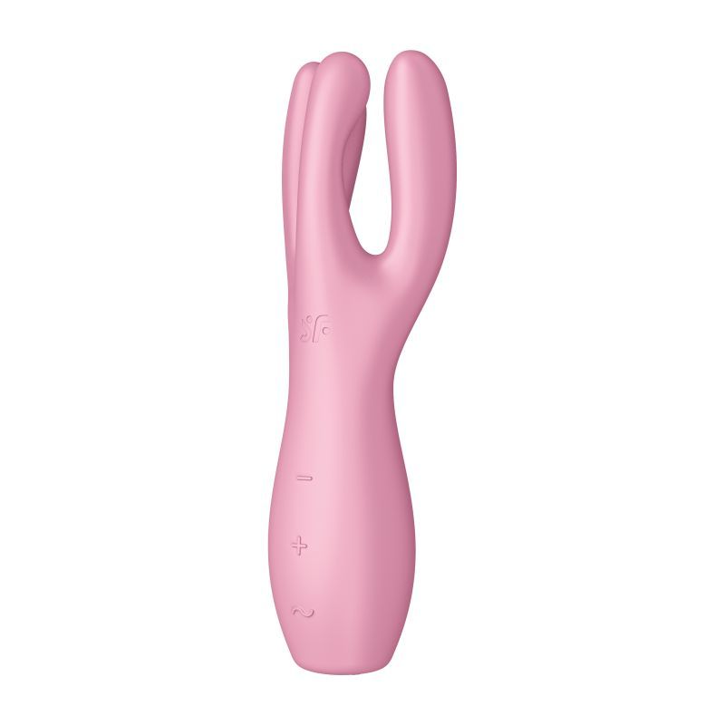 Satisfyer Threesome 3 Layon Vibrator Pink image 4