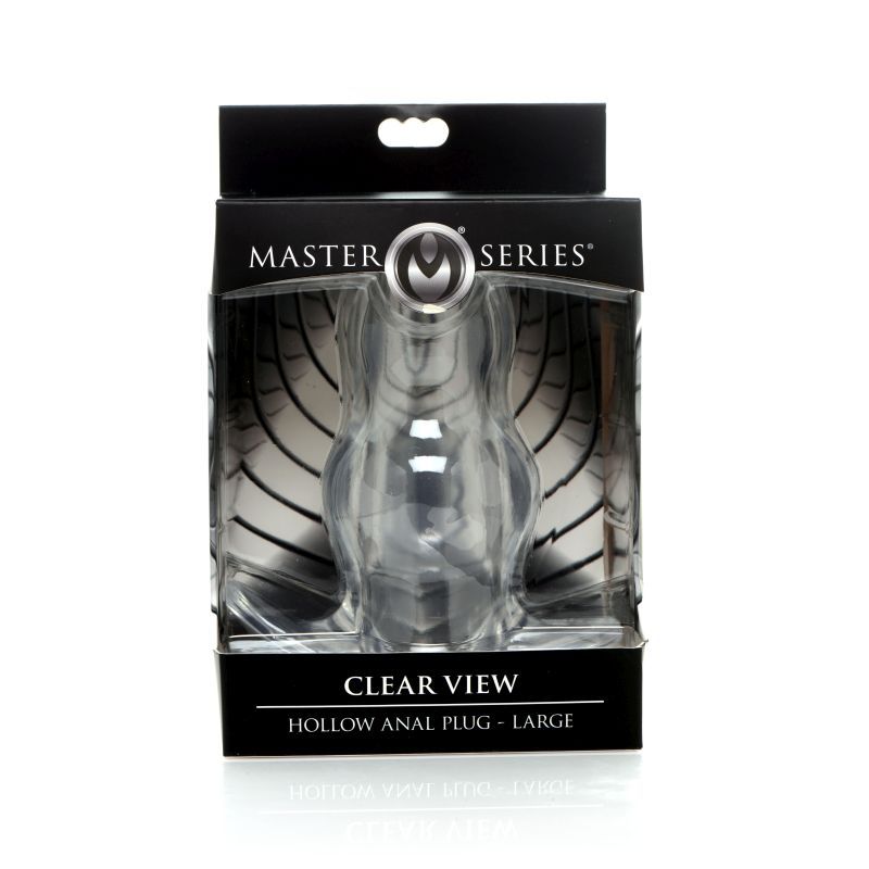 Clear View Hollow Anal Plug Large image 4