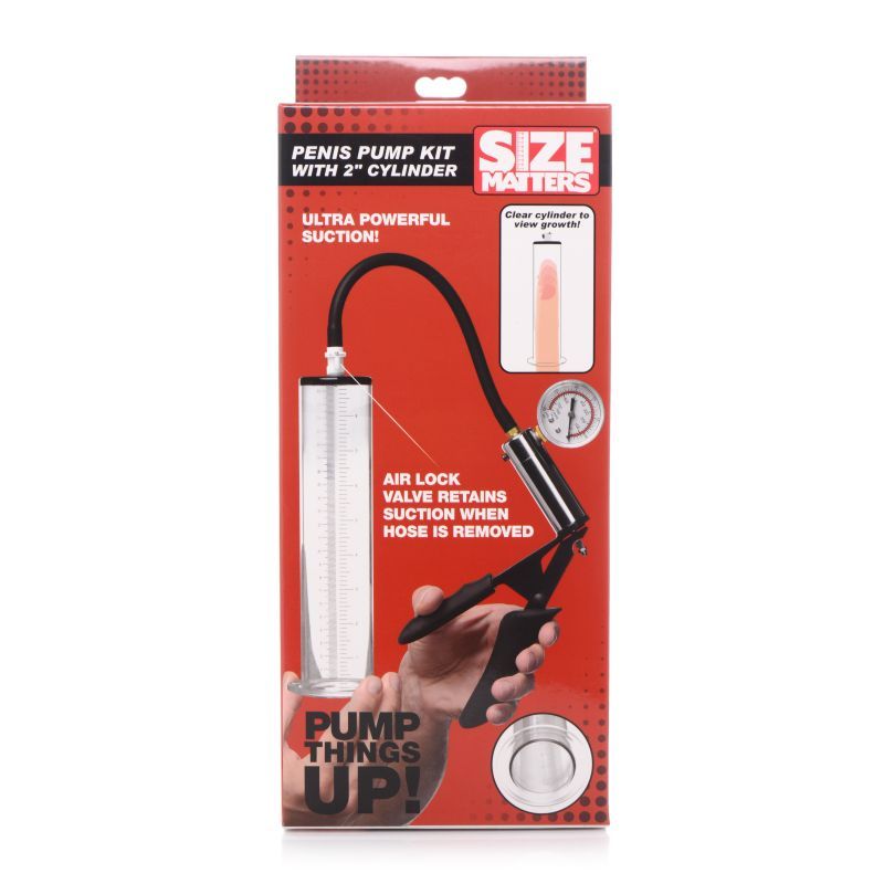 Penis Pump Kit with 2" Cylinder image 5