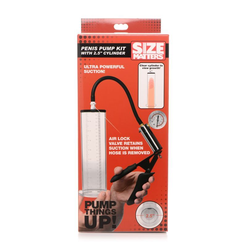 Penis Pump Kit with 2.5" Cylinder image 4