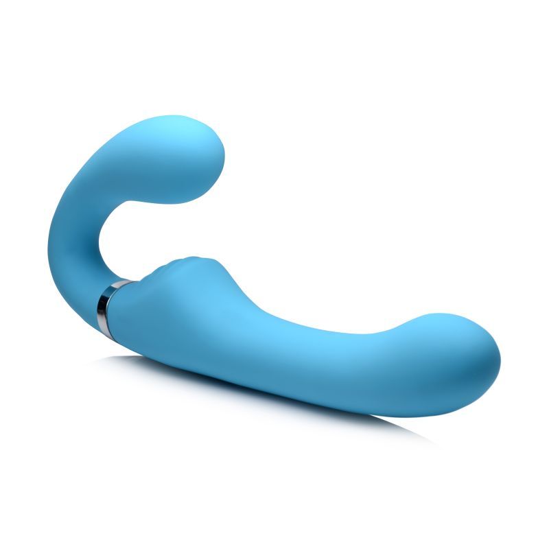 Mighty Rider 10X Strapless Strap-On Blue w Remote image 5